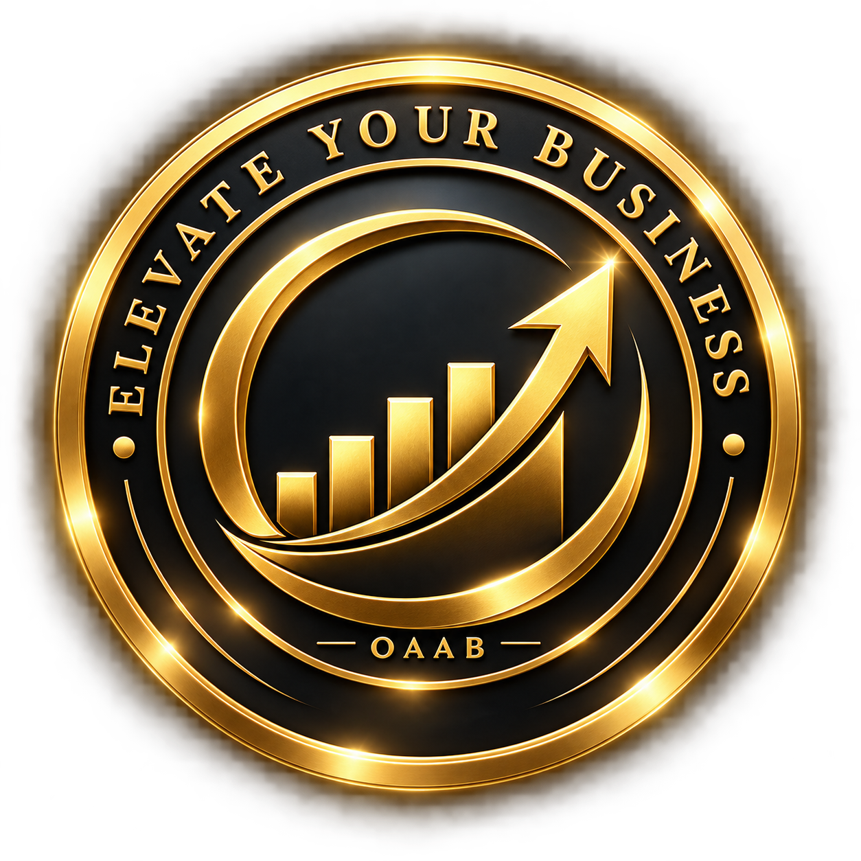Elevate business emblem